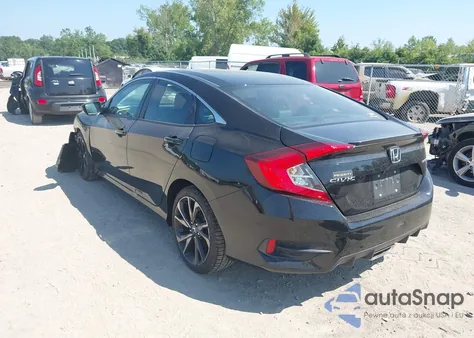 2020 Honda Civic Sport из США, поврежденный, VIN 2HGFC2F8XLH521139